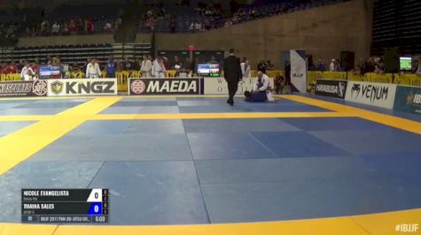 Nicole Evangelista vs Thaina Sales IBJJF 2017 Pan Jiu-Jitsu Championship
