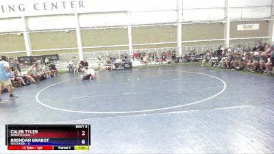 285 lbs Round 2 (8 Team) - Caleb Tyler, Pennsylvania vs Brendan Grabot, Wisconsin