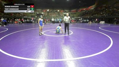 122 lbs Consi Of 16 #2 - Roman Marquez, Clovis vs Tony Dominguez, Madera
