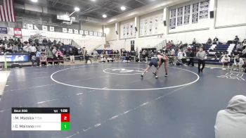 160 lbs Quarterfinal - Melakai Maddox, Fitch vs Chad Mairano, Simsbury