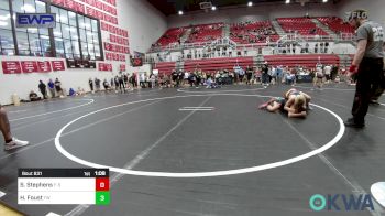 88 lbs Rr Rnd 2 - Sophia Stephens, F-5 Grappling vs Hattie Foust, Tuttle Wrestling