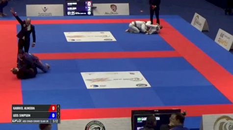 GABRIEL ALMEIDA vs LEES SIMPSON Abu Dhabi Grand Slam UK