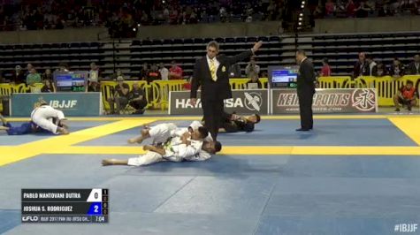 Pablo Mantovani Dutra vs Joshua S. Rodriguez IBJJF 2017 Pan Jiu-Jitsu Championship