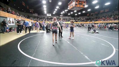91 lbs Rr Rnd 2 - Lucy Wilson, Newcastle Youth Wrestling vs Avalynn Mehan, Cotton County Wrestling Club
