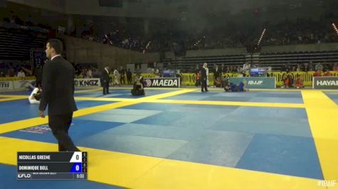 NICOLLAS GREENE vs DOMINIQUE BELL IBJJF 2017 Pan Jiu-Jitsu Championship
