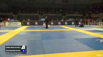Gabriel Rollo Da Silva Pontes vs Julio Cesar Dias De Almeida IBJJF 2017 Pan Jiu-Jitsu Championship