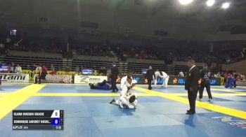 Clark Rouson Gracie vs Dominique Anfeney Hoskins IBJJF 2017 Pan Jiu-Jitsu Championship