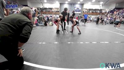 67 lbs Consi Of 4 - Malachi Latham, Lone Star Wrestling Federation vs Brecken Gardner, Blanchard Wrestling Club