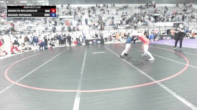 65 kg Champ. Rd Of 64 - Madelyn McLaughlin, Columbia University vs Maggie Ortmann, Missouri Baptist Wrestling Club