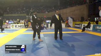 Juan Carlos Gomez vs Brandon Woodly Walensky IBJJF 2017 Pan Jiu-Jitsu Championship