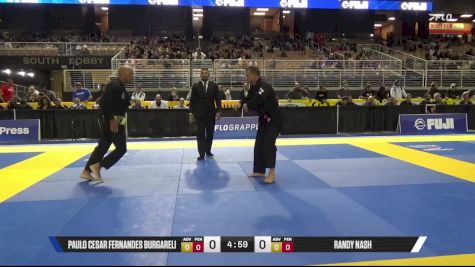 Paulo Cesar Fernandes Burgareli vs Randy Nash 2025 Pan Jiu Jitsu IBJJF Championship