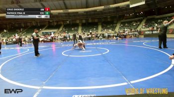 125 lbs Semifinal - Cruz Enderle, Greater Heights Wrestling vs Patrick Pina III, Tuscon Cyclones