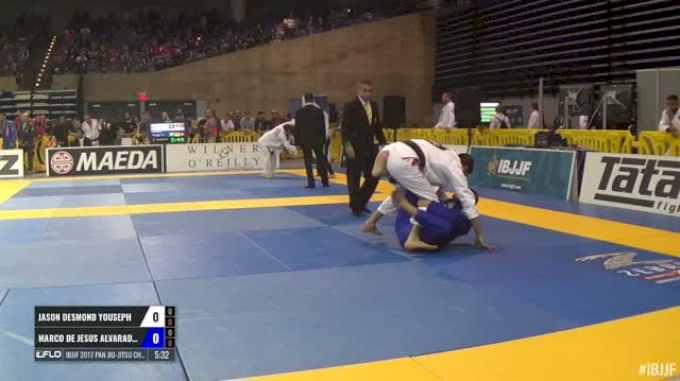 Jason Desmond Youseph vs Marco De Jesus Alvarado Jr. IBJJF 2017 Pan Jiu ...