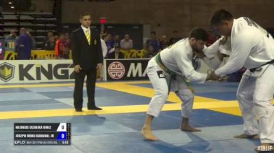 Matheus Oliveira Diniz vs Joseph Moku Kahawal Jr IBJJF 2017 Pan Jiu-Jitsu Championship