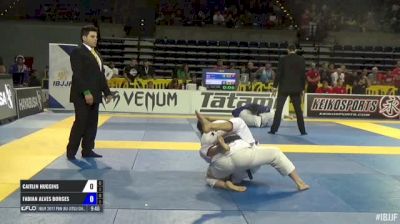 CAITLIN HUGGINS vs FABIAN ALVES BORGES IBJJF 2017 Pan Jiu-Jitsu Championship