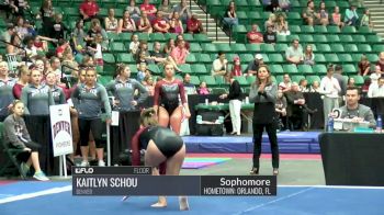 Kaitlyn Schou - Floor, Denver - 2017 Big 12 Championship