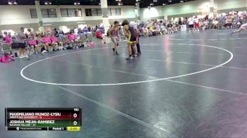 182 lbs Round 2 (6 Team) - Maximiliano Munoz-Lysius, Wrestling University vs Joshua Mejia-Ramirez, Nauman Yellow