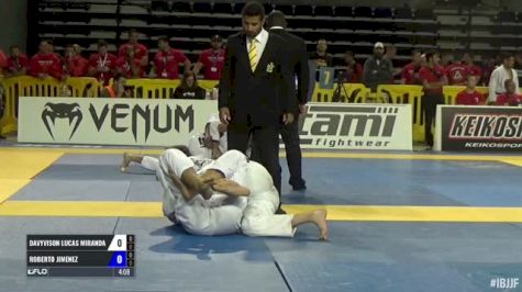 Davyvison Lucas Miranda vs Roberto Jimenez IBJJF 2017 Pan Jiu-Jitsu Championship
