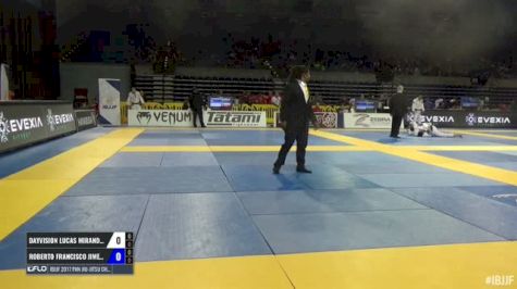 Dayvision Lucas Miranda Lobo vs Roberto Francisco Jimenez IBJJF 2017 Pan Jiu-Jitsu Championship