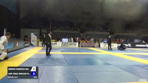 Roberto Francisco Jimenez vs Andy Tomas Murasaki Pereira IBJJF 2017 Pan Jiu-Jitsu Championship