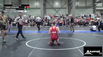 155 lbs Cons. Semi - Landen Jorgensen, Con-Kids WC vs Nikko Hinojos, Newton