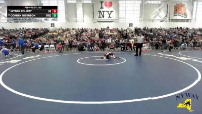 44 lbs 3rd Place Match - Jayden Follett, Pal-Mac Wrestling vs Corben Giberson, Portville Youth Wrestling Club