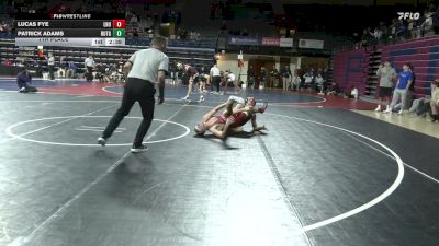 125 lbs 7th Place - Lucas Fye, Lock Haven vs Patrick Adams, Rutgers
