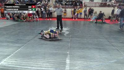 45_G lbs Semifinal - Maeve Parnell, Quaker Valley vs Carsyn Solis, Penn Delco