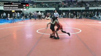 Rookie K-2 56 Quarterfinal - Easton Van Houten, Tabb Wrestling Club vs Brandon Matthews, Franklin County Wrestling Club