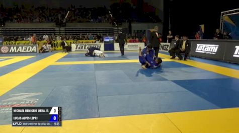 Michael Remiglio Liera Jr. vs Lucas Alves Lepri IBJJF 2017 Pan Jiu-Jitsu Championship