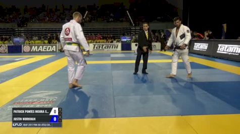 Patrick Gaudio vs Justin Workman IBJJF 2017 Pan Jiu-Jitsu Championship