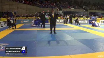 Felipe Augusto Farias Bezerra vs Alexandro Ceconi De Souza IBJJF 2017 Pan Jiu-Jitsu Championship