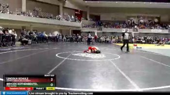 65 lbs Cons. Round 2 - Lincoln Schulz, Summit Wrestling Academy vs Brycen Kothenbeutel, Pine Island