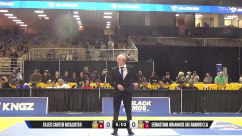 Sebastian Johannes Jae Ramos Cla vs Kalex Carter Mcalister 2025 Pan Jiu Jitsu IBJJF Championship