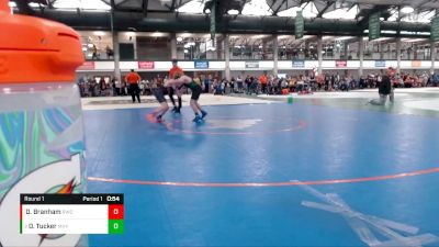 112-121 lbs Round 1 - Drake Tucker, Meridian Hawks Youth Wrestling vs David `Max` Branham, RWC