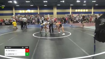 Match - Atrie Carranza, Cali Select vs Adrian Ledezma, Cataline`s Wildcats