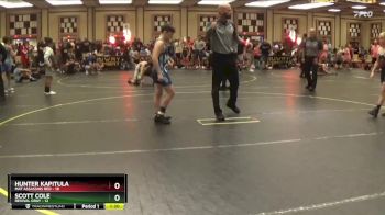 107 lbs Semis & 1st Wrestleback (8 Team) - Scott Cole, Revival Gray vs Hunter Kapitula, Mat Assassins Red