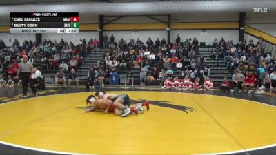 190 lbs Semifinal - Dusty Cook, Xavier, Cedar Rapids vs Cael Schultz, Marion