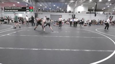 190 lbs Round 3 (6 Team) - Thomas Schechterly, Mat Assassins Black vs Dylan Reynolds, RedNose
