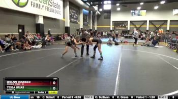 110 lbs Round 3 (4 Team) - Riylnn Younker, Chasing Titles vs Tessa Urias, SOTM