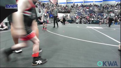 52 lbs Quarterfinal - Crew Smith, Hinton Takedown Club vs John Carpenter, Best Trained