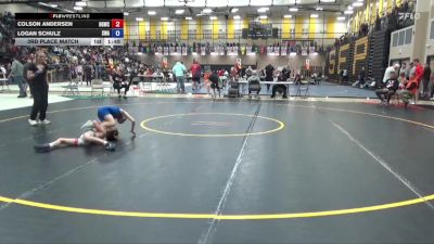 63 lbs 3rd Place Match - Colson Andersen, Big Game Wrestling Club vs Logan Schulz, Sebolt Wrestling Academy