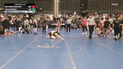 89 lbs Rr Rnd 1 - Matthew Bagocius, Gentile Trained - MSE vs Cole Kokinda, CTWHALE Beluga - MSE