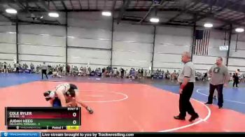 120 lbs Round 3 (6 Team) - Cole Byler, PA Blue vs Judah Heeg, Oklahoma Tornados