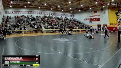 175 lbs 5th Place Match - Andrew Barford, Columbus St. Francis DeSales vs Kole Katschor, Dundee