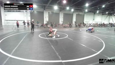 78 lbs Rr Rnd 2 - Ezekiel Ramirez, Juggernaut WC vs Kason Molinaro, Rising Sun WC