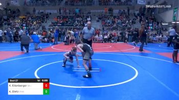 66 lbs Prelims - Kolter Eilenberger, Salina Wrestling Club (SWC) vs Keaton Dietz, StandFast Wrestling