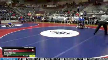 4A 138 lbs Champ. Round 1 - Thomas Gammill, Pulaski Academy vs Ryan Rogers, Arkadelphia