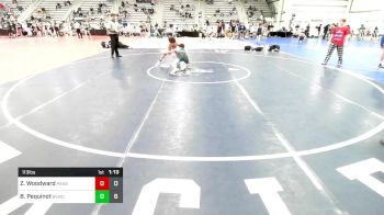 113 lbs Rr Rnd 3 - Zane Woodward, PANE vs Braydon Pequinot, Buffalo Valley Blue