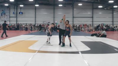 100 lbs Round 4 - 1:30pm Friday - Myles Terrell, Cali Red vs Maxon Mcmurtrie, PA Silver